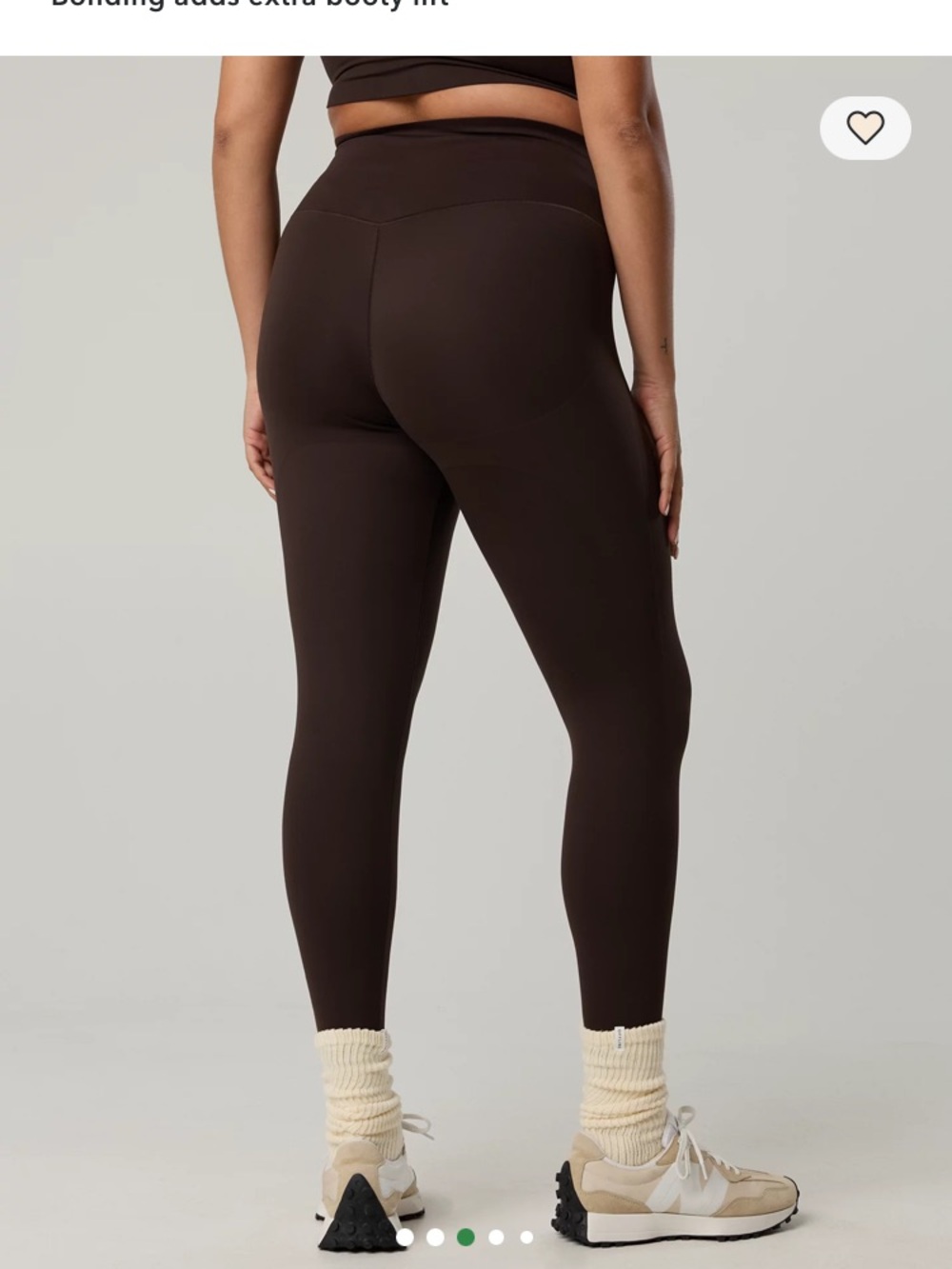 OFFLINE Aerie Real Me Xtra Lift 7/8 Leggings in Chocolate Brown